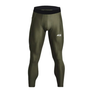 Dark Green Men Legging