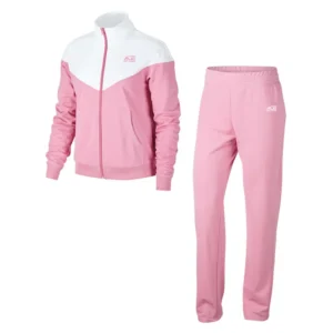 Pink & White Color Track Suit