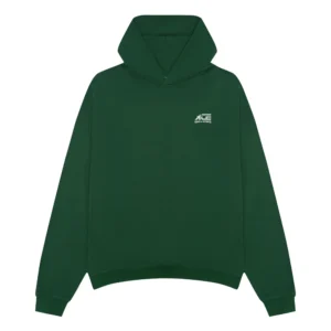 Green Color Hoddie
