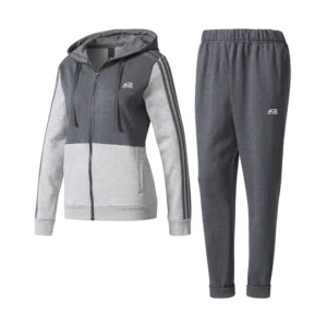 Gray & White Color Track Suit