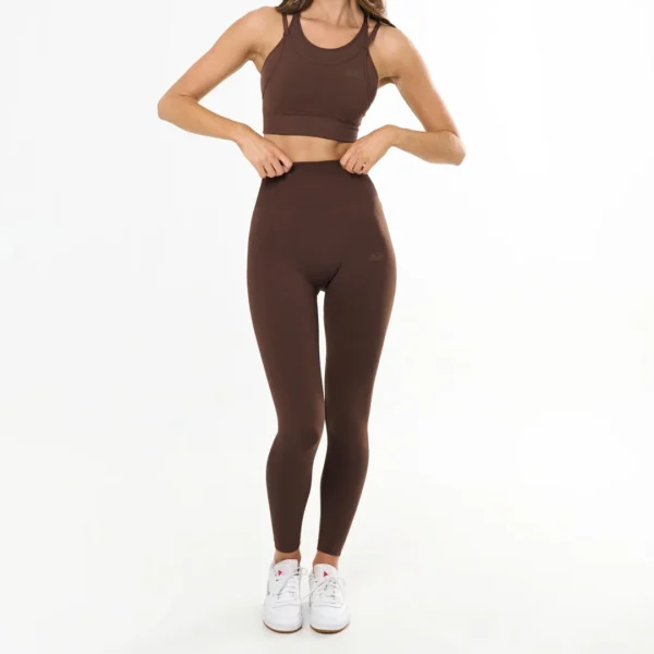 Dark Brown Yoga Wear - Image 2