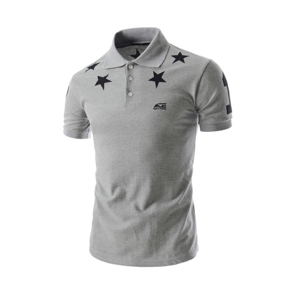 Gray Polo Shirt