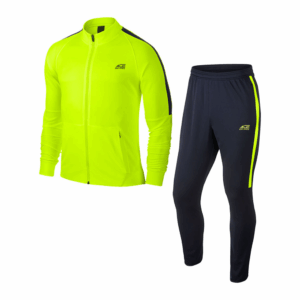 Lime Green and Gray Tracksuit