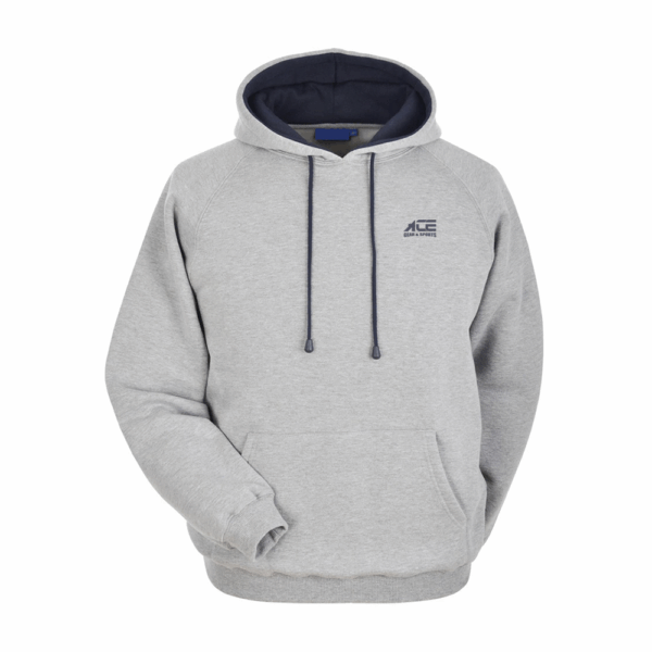 Minimal Gray Hoodie