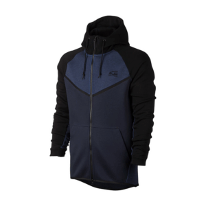 Black & Navy Blue Hoodie