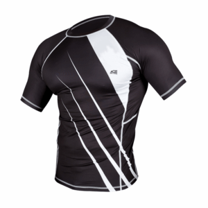 Black & White Compression Shirt
