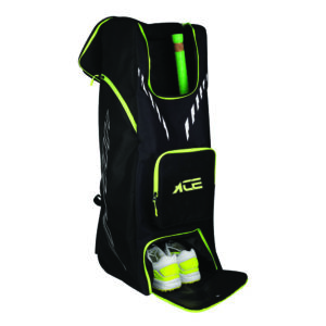 Black Bag With Light Green Lines
