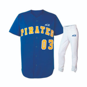 Blue And Yellow jersey With White Trouser