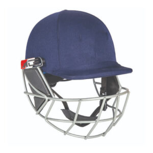 Blue Helmet  With White Cover