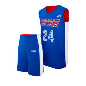 Blue Basketball Jersey With Short