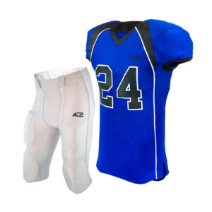 Blue & White Jersey With Pant