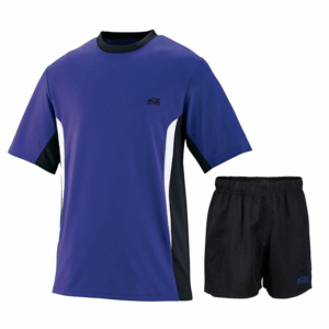 Shade of Blue Shirt With Black Short
