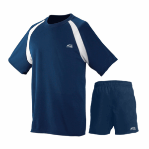 Navy Blue Shirt With Short