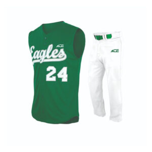 Green Jersey With White Trouser