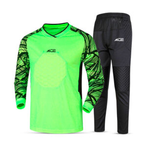 Parrot Color Long Sleeve Jersey With Black Pant