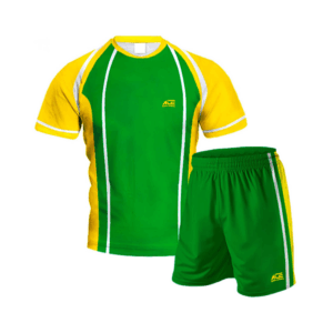Green & Yellow Shirt With Short