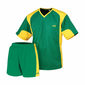 Green & Yellow Shirt With Short