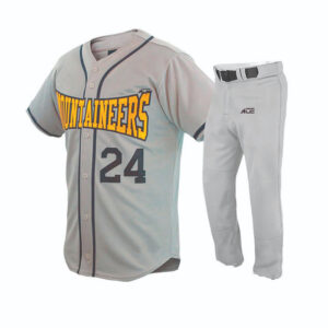 Grey And Yellow Accent Jersey With Grey Trouser