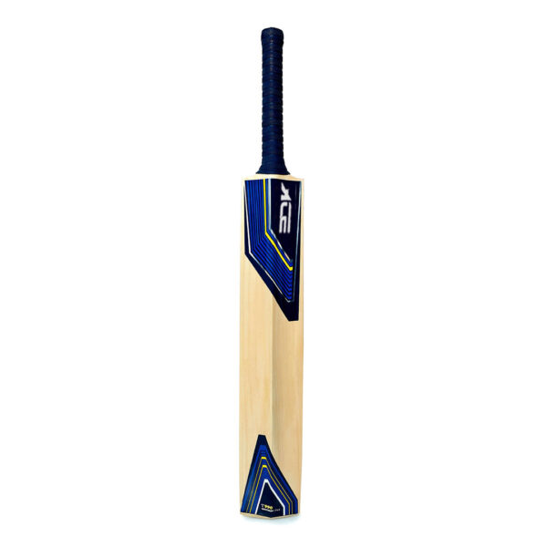 Light Wood With Dark Blue & Black