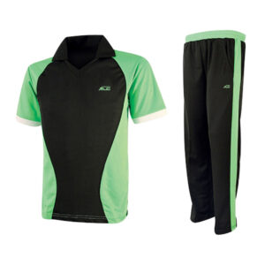 Light Green & Black Cricket Uniform