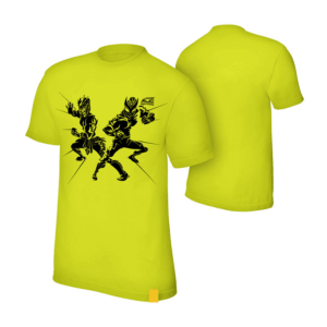 Neon Yellow Graphic T Shirt