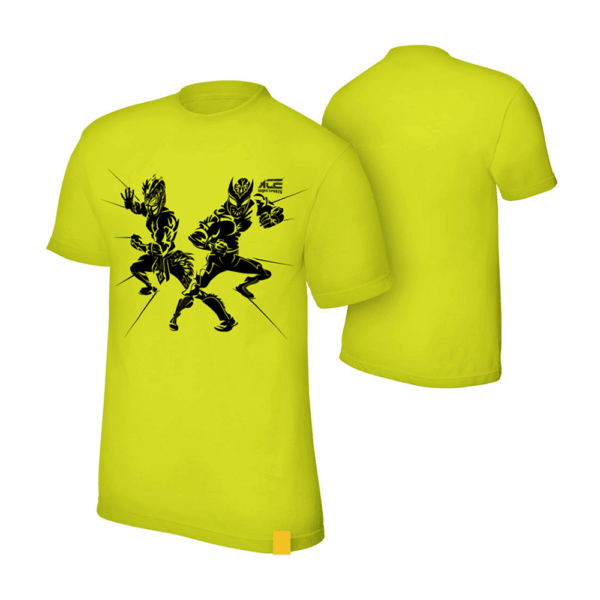 Neon Yellow Graphic T Shirt