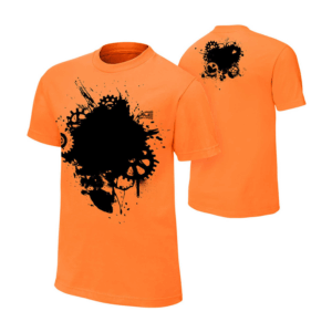 Orange Graphic T Shirt
