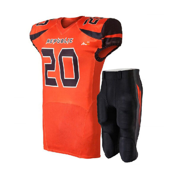 Orange & Black Jersey with Pant