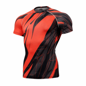 Red & Black Compression Shirt