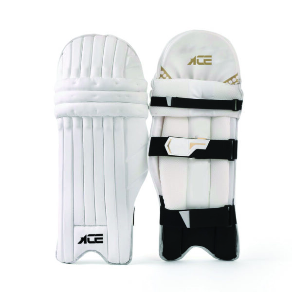 White Pad With Black Straps