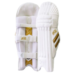 White Pad With Golden Straps