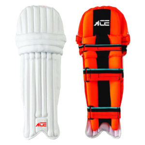 White Pad With Orange & Black Ground