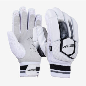 White & Black Gloves