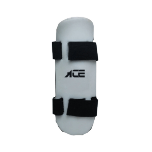 White With Black Elbow Pad