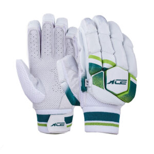White & Green GLoves