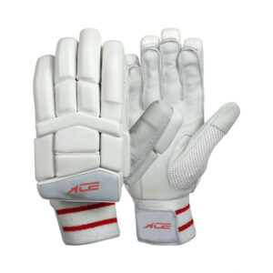 White & Red Gloves