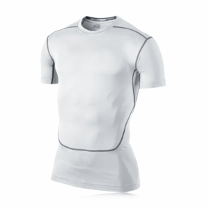 White Basic Compression Shirt