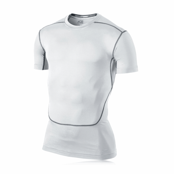 White Basic Compression Shirt