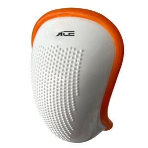 White With Orange Accent