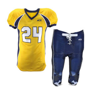 Yellow Jersey With Blue Pant